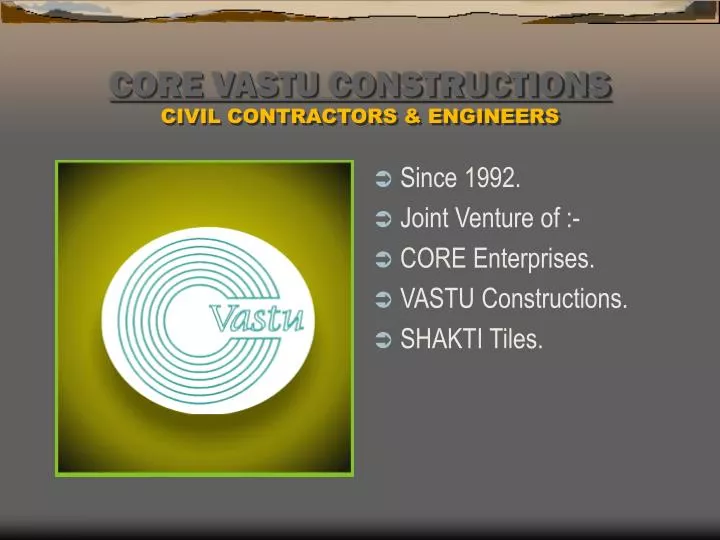 core vastu constructions civil contractors engineers