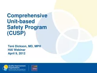 Comprehensive Unit-based Safety Program (CUSP)