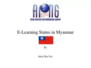 E-Learning Status in Myanmar