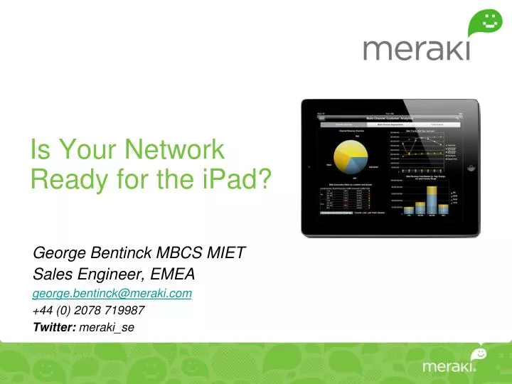 is your network ready for the ipad