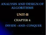 UNIT-II - slide 1