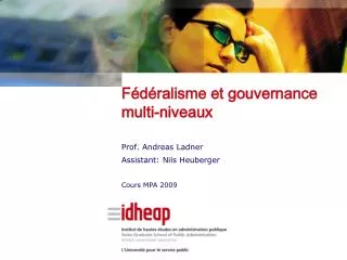 f d ralisme et gouvernance multi niveaux