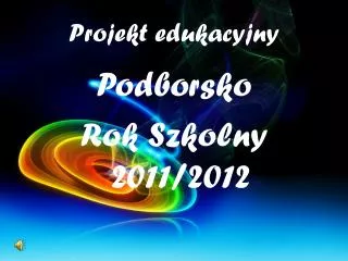 projekt edukacyjny
