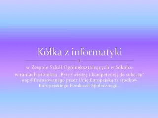 k ka z informatyki
