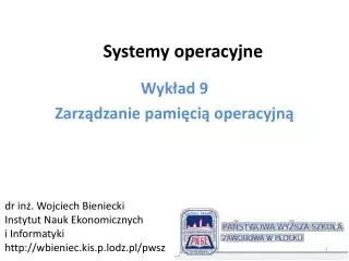 systemy operacyjne