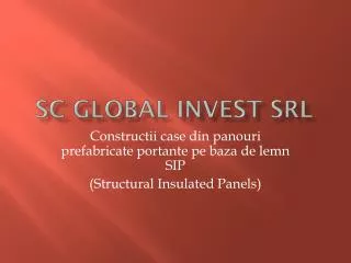 sc global invest srl