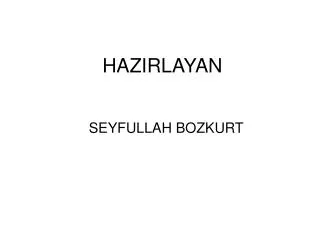 hazirlayan