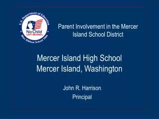 Mercer Island High School Mercer Island, Washington