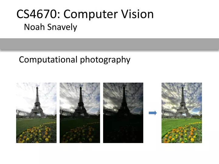 computational photography