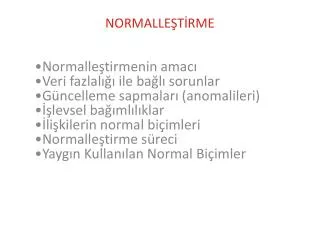 normalle t rme