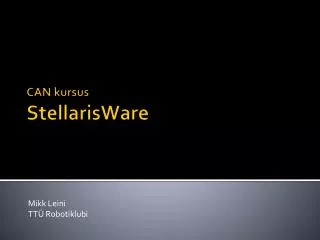 mikk leini tt robotiklubi