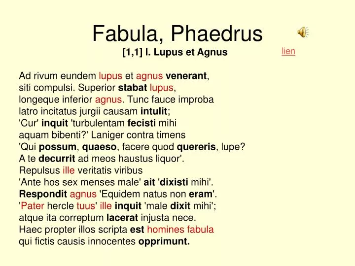 fabula phaedrus