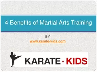 4 Benefits of Martial Arts Training