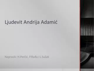ljudevit andrija adami
