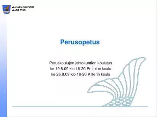 perusopetus