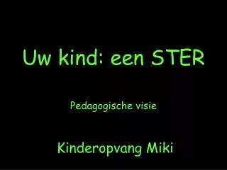 kinderopvang miki