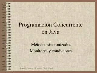 programaci n concurrente en java