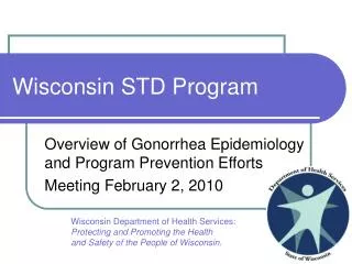 Wisconsin STD Program