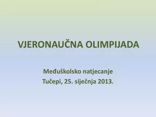 vjeronau na olimpijada