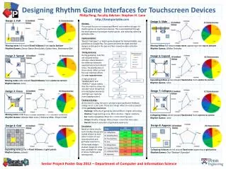 Designing Rhythm Game Interfaces for Touchscreen Devices