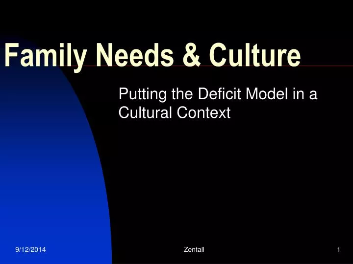 family needs culture