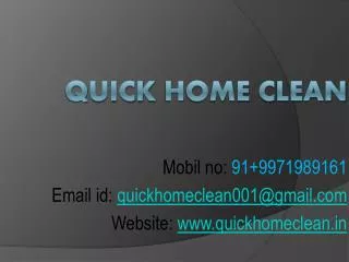 House Cleaning Service In Gurgaon