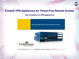 Firewall VPN Appliances for Threat Free Remote Access