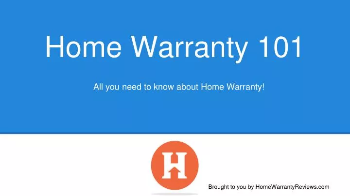 home warranty 101
