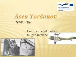 Asen Yordanov 1896-1967