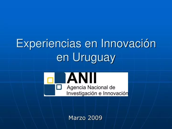 experiencias en innovaci n en uruguay