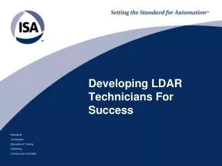 Developing LDAR Technicians For Success