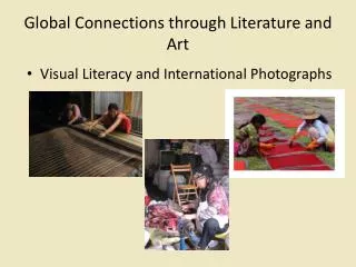 Global Connections through Literature and Art