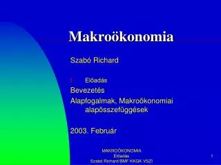 makro konomia