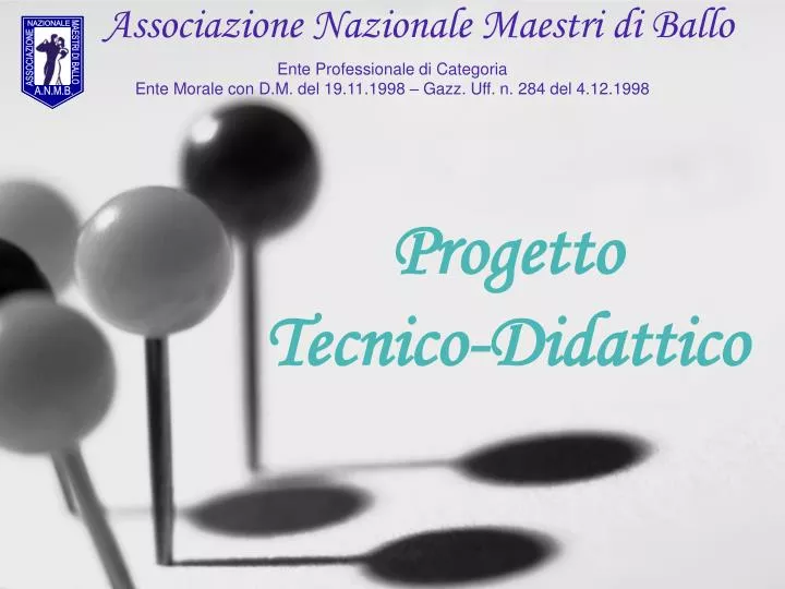 progetto tecnico didattico