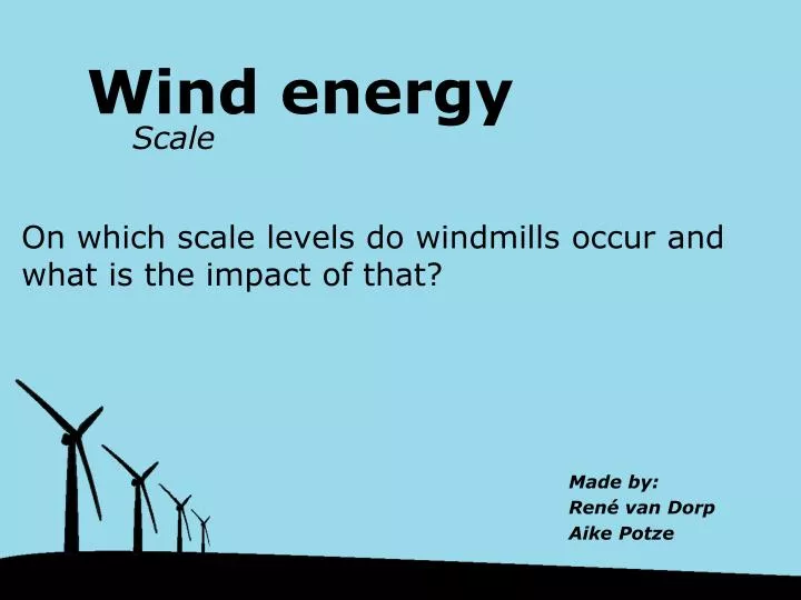 wind energy