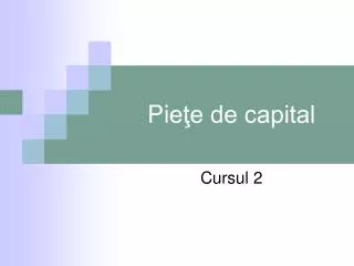 pi e e de capital