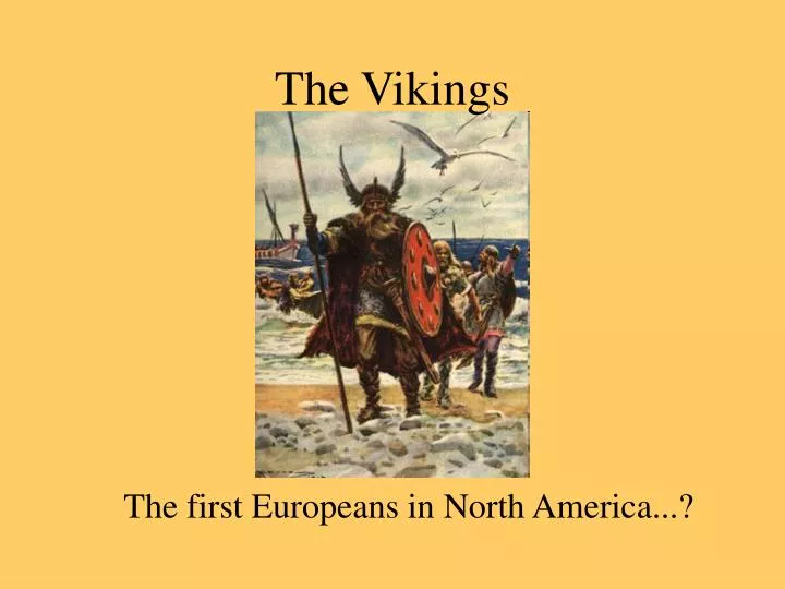 the first europeans in north america