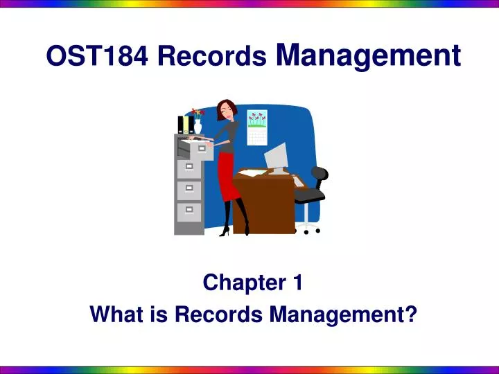 ost184 records management
