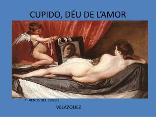 cupido d u de l amor