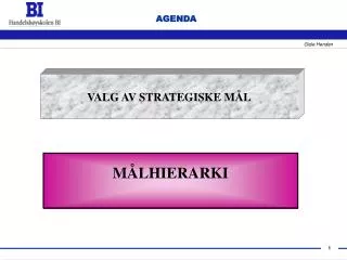 agenda