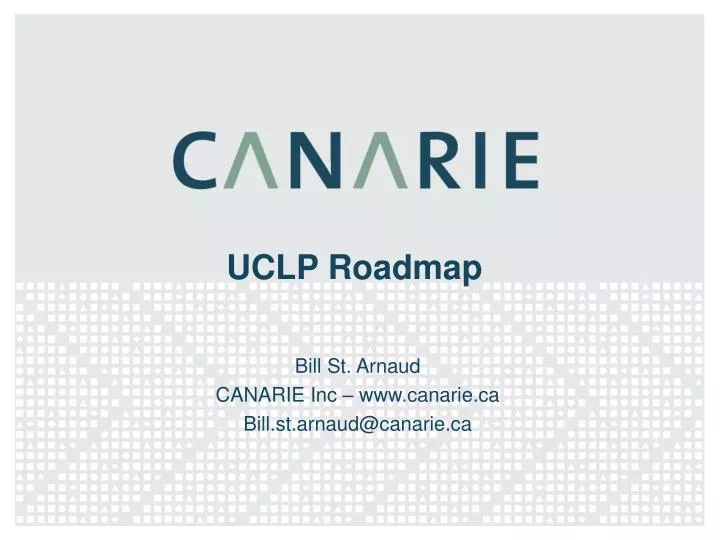uclp roadmap