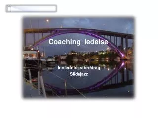 coaching ledelse