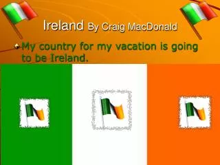 Ireland By Craig MacDonald
