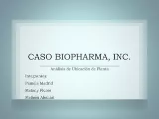 caso biopharma inc