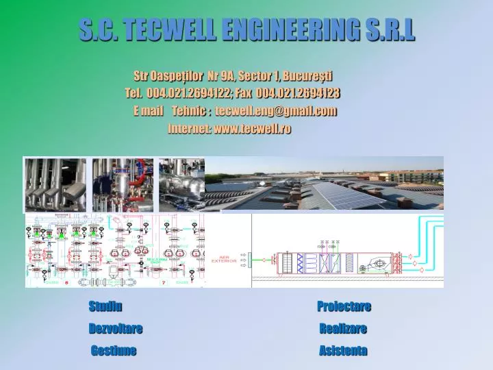 s c tecwell engineering s r l