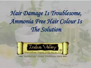 Ammonia Free Hair Colour @ 9873 18 1111