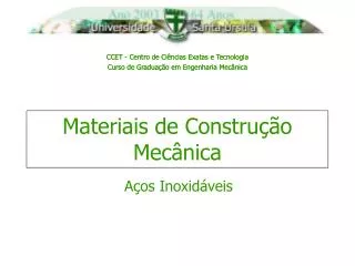materiais de constru o mec nica