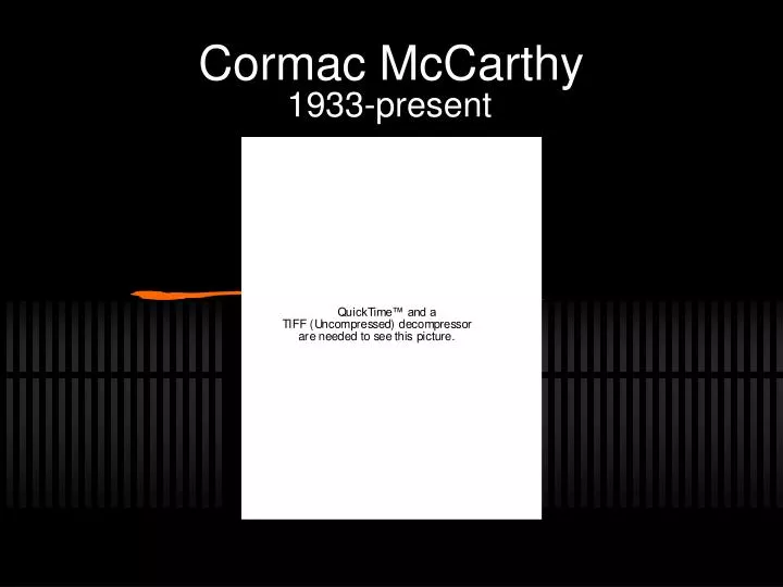 cormac mccarthy