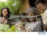 Unleashing Mobile Broadband: Economic Growth, Job Creation, and Global Connectivity - slide 1
