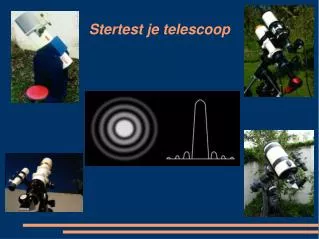 stertest je telescoop